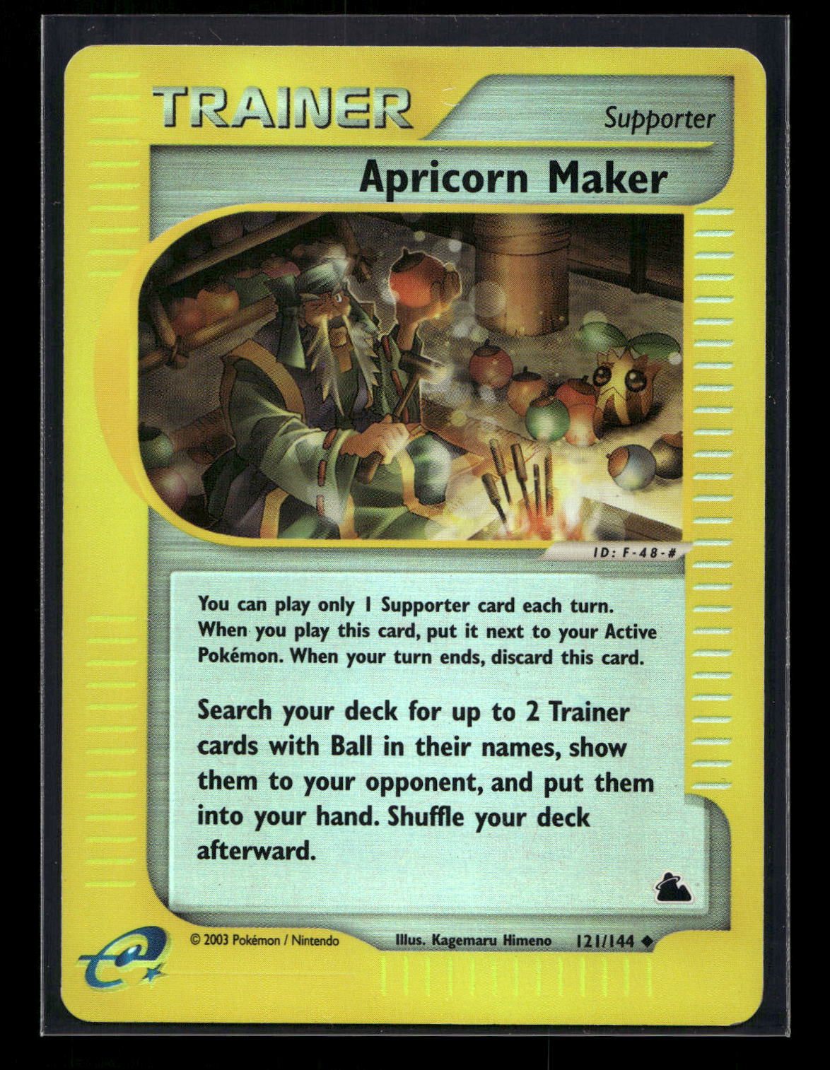 Apricorn Maker 121/144 Reverse Holo - Skyridge - Uncommon