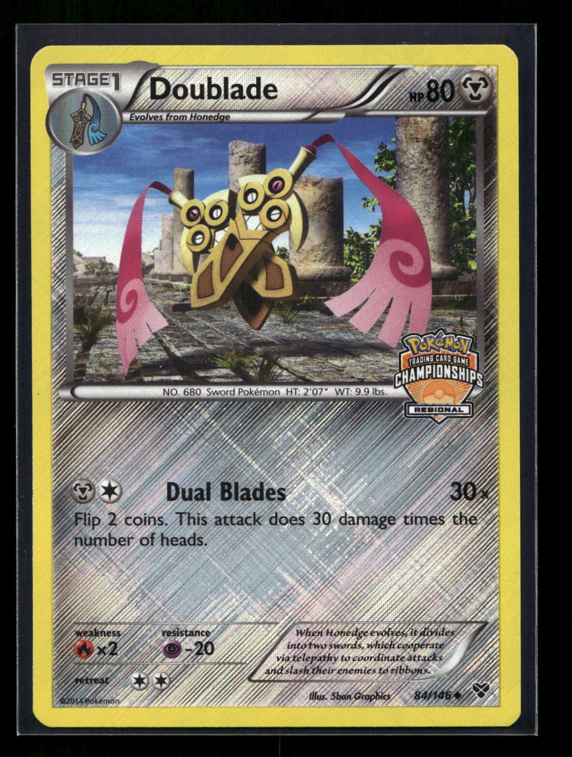 Doublade - Regional Championship 84/146 - XY - Uncommon