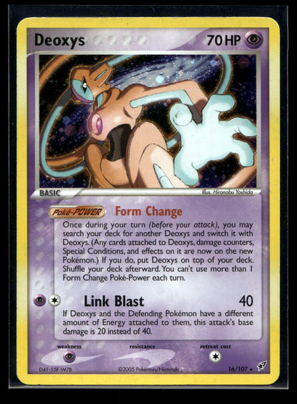 Deoxys 16/107 - Deoxys - Rare