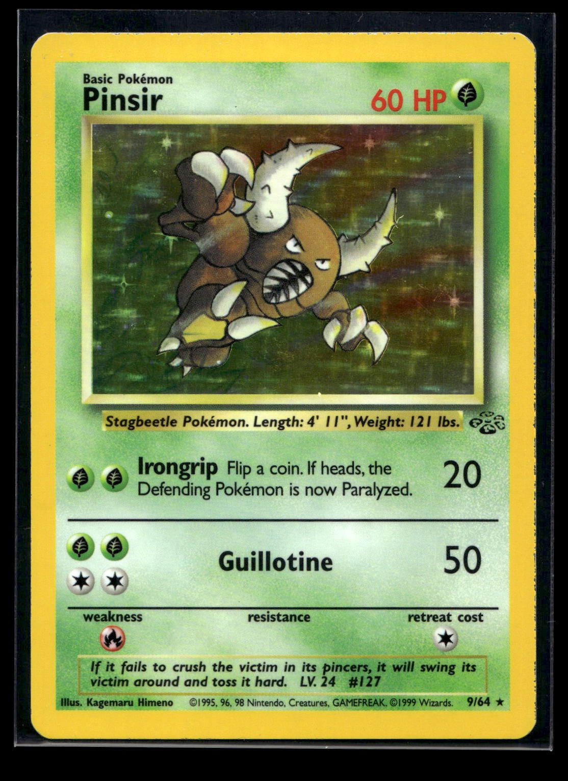 Pinsir 9/64 - Jungle - Rare Holo