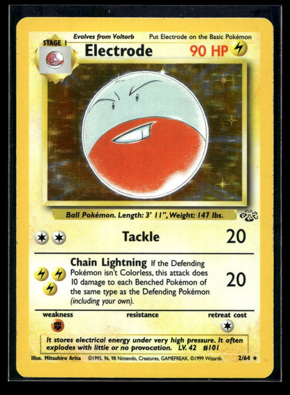 Electrode 2/64 - Jungle - Rare Holo