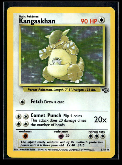 Kangaskhan 5/64 - Jungle - Rare Holo