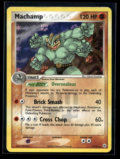 Machamp 9/101 - Hidden Legends - Rare Holo
