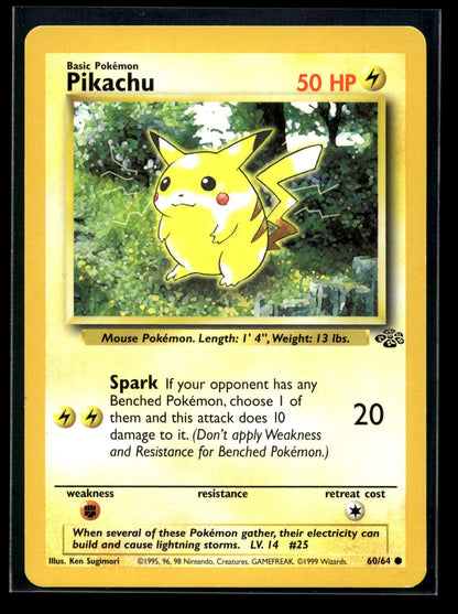 Pikachu 60/64 - Jungle - Common