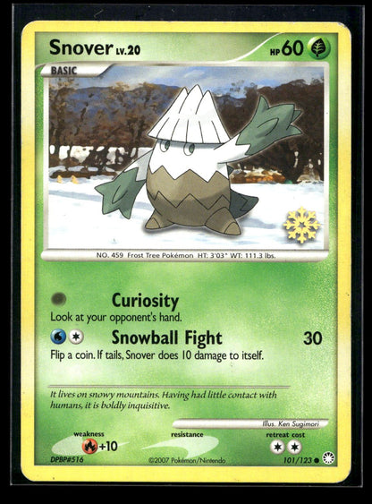 Snover 101/123 - Mysterious Treasures - Common