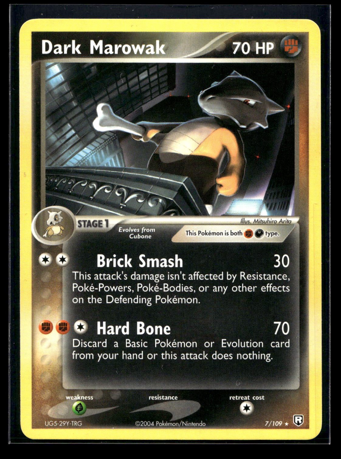 Dark Marowak 7/109 - Team Rocket Returns - Rare Holo