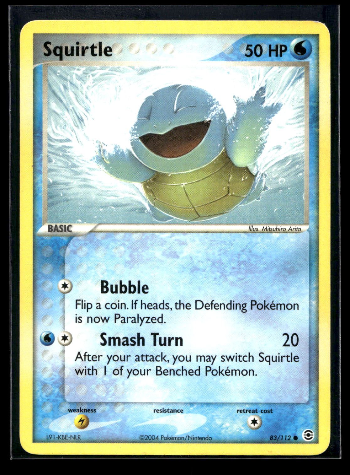 Squirtle 83/112 - FireRed & LeafGreen - Common