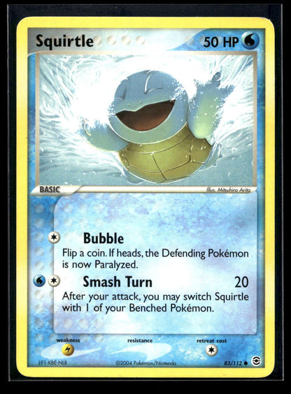 Squirtle 83/112 - FireRed & LeafGreen - Common