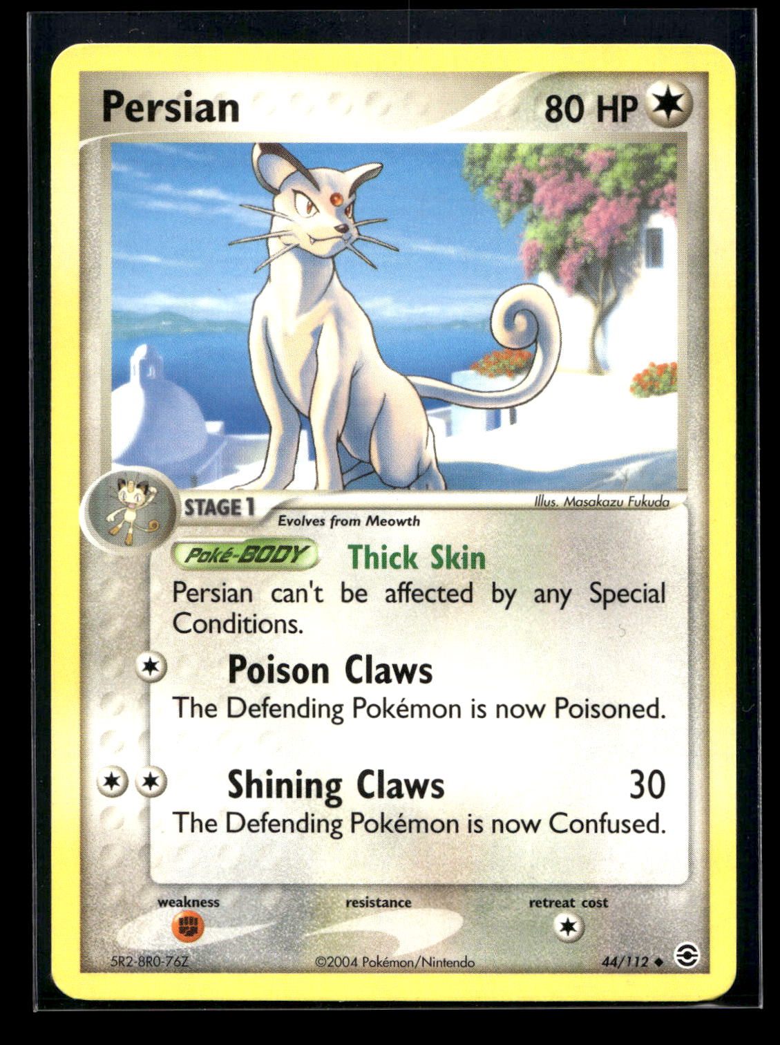 Persian 44/112 - FireRed & LeafGreen - Uncommon