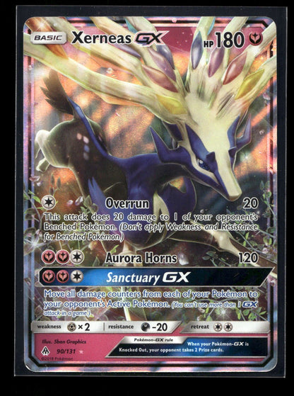 Xerneas-GX 90/131 - Forbidden Light - Rare Holo GX