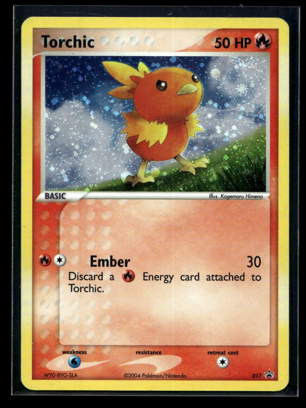 Torchic 017 - Nintendo Black Star Promos - Promo