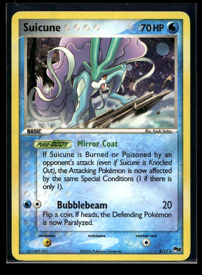 Suicune 4/17 - POP Series 2 - Rare