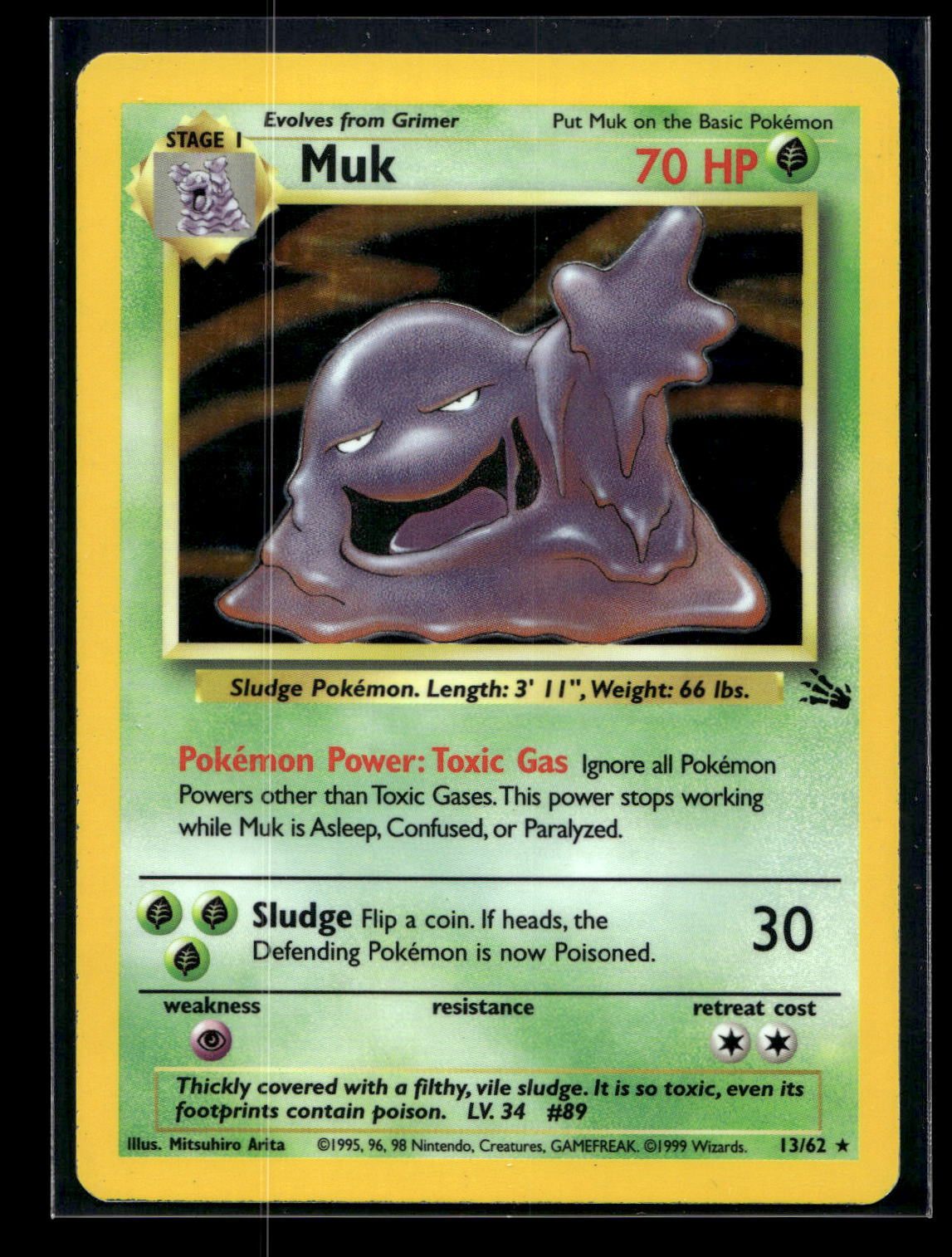 Muk 28/62 - Fossil - Rare