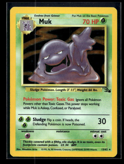 Muk 28/62 - Fossil - Rare