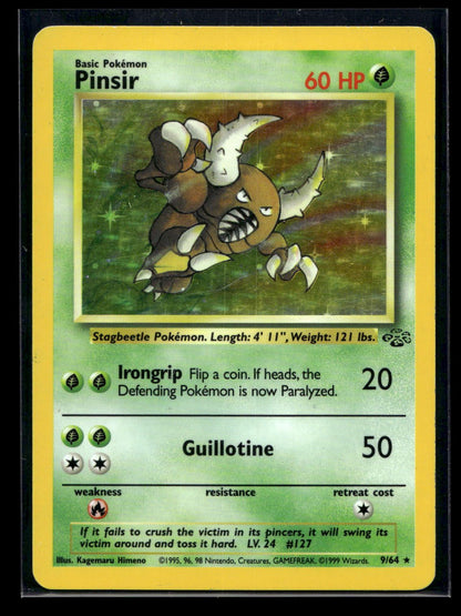 Pinsir 9/64 - Jungle - Rare Holo