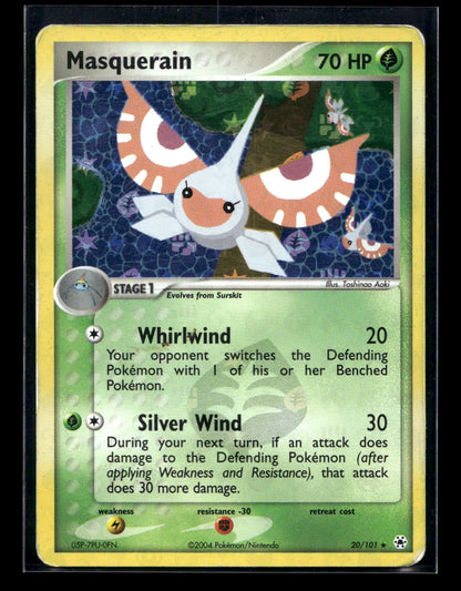 Masquerain 20/101 Reverse Holo - Hidden Legends - Rare