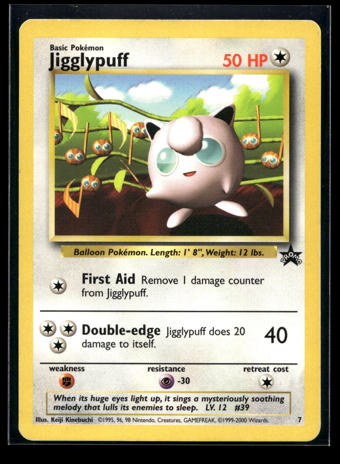 Jigglypuff 7 - Wizards Black Star Promos - Promo