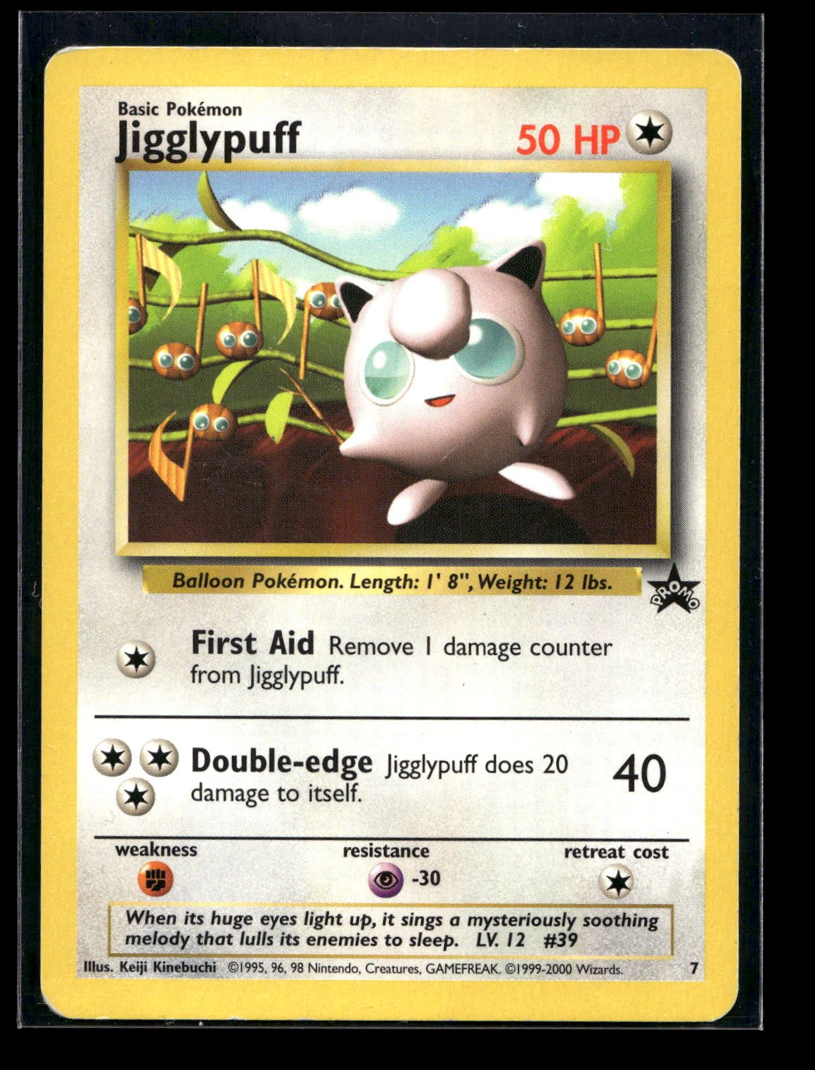 Jigglypuff 7 - Wizards Black Star Promos - Promo