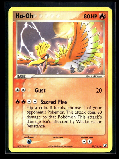 Ho-Oh 27/115 - Unseen Forces - Rare
