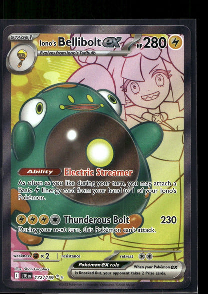 Iono's Bellibolt ex 172/159 - Journey Together - Ultra Rare