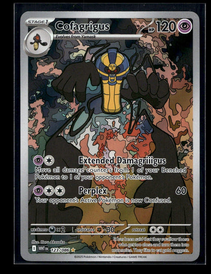 Cofagrigus 123/086 - White Flare - Illustration Rare
