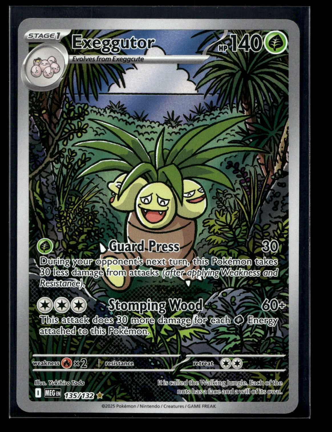 Exeggutor 135/132 - Mega Evolution - Illustration Rare