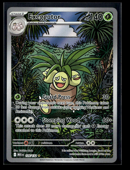 Exeggutor 135/132 - Mega Evolution - Illustration Rare