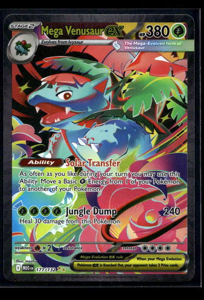 Mega Venusaur ex 177/132 - Mega Evolution - Special Illustration Rare