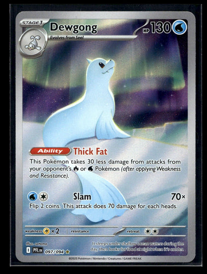 Dewgong 097/094 - Phantasmal Flames - Illustration Rare