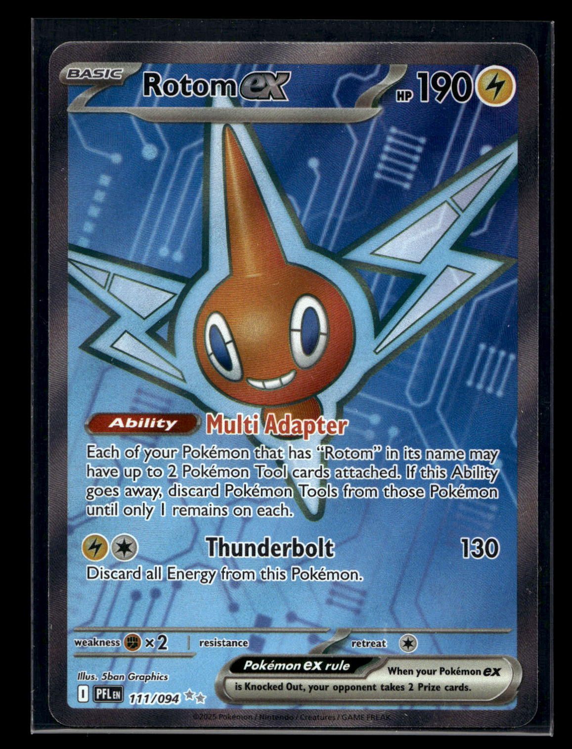 Rotom ex 111/094 - Phantasmal Flames - Ultra Rare