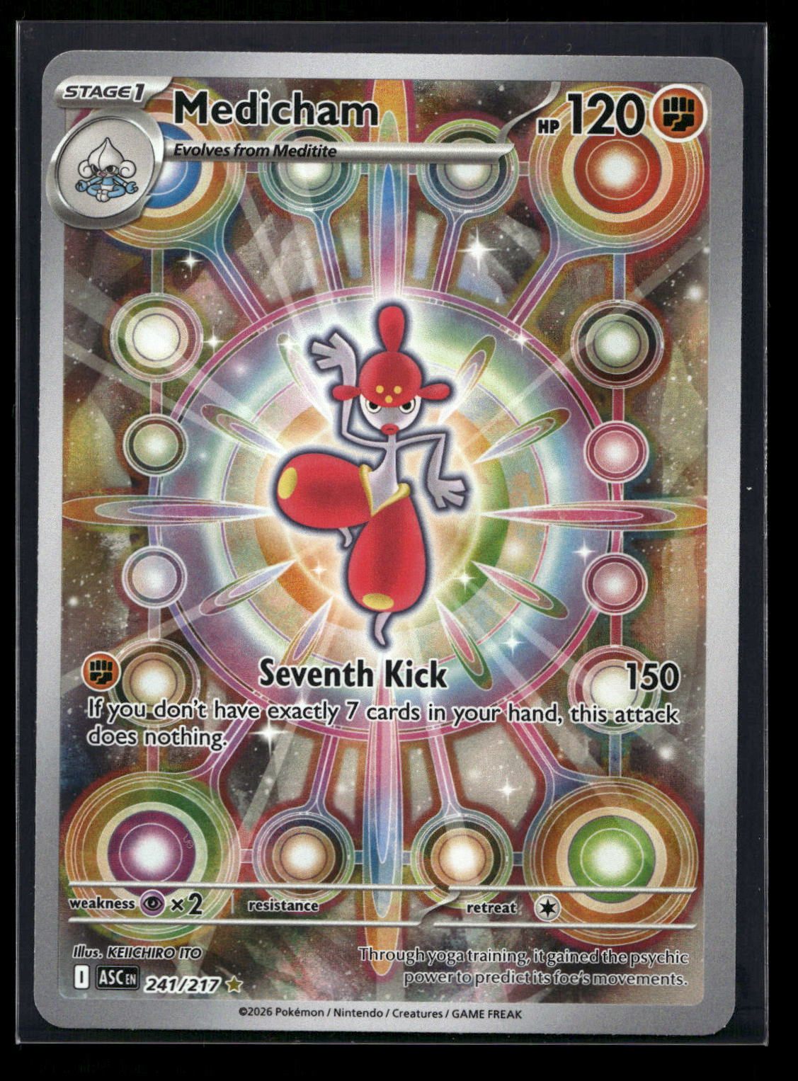 Medicham 241/217 - Ascended Heroes - Illustration Rare