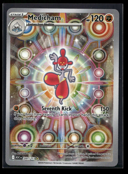 Medicham 241/217 - Ascended Heroes - Illustration Rare