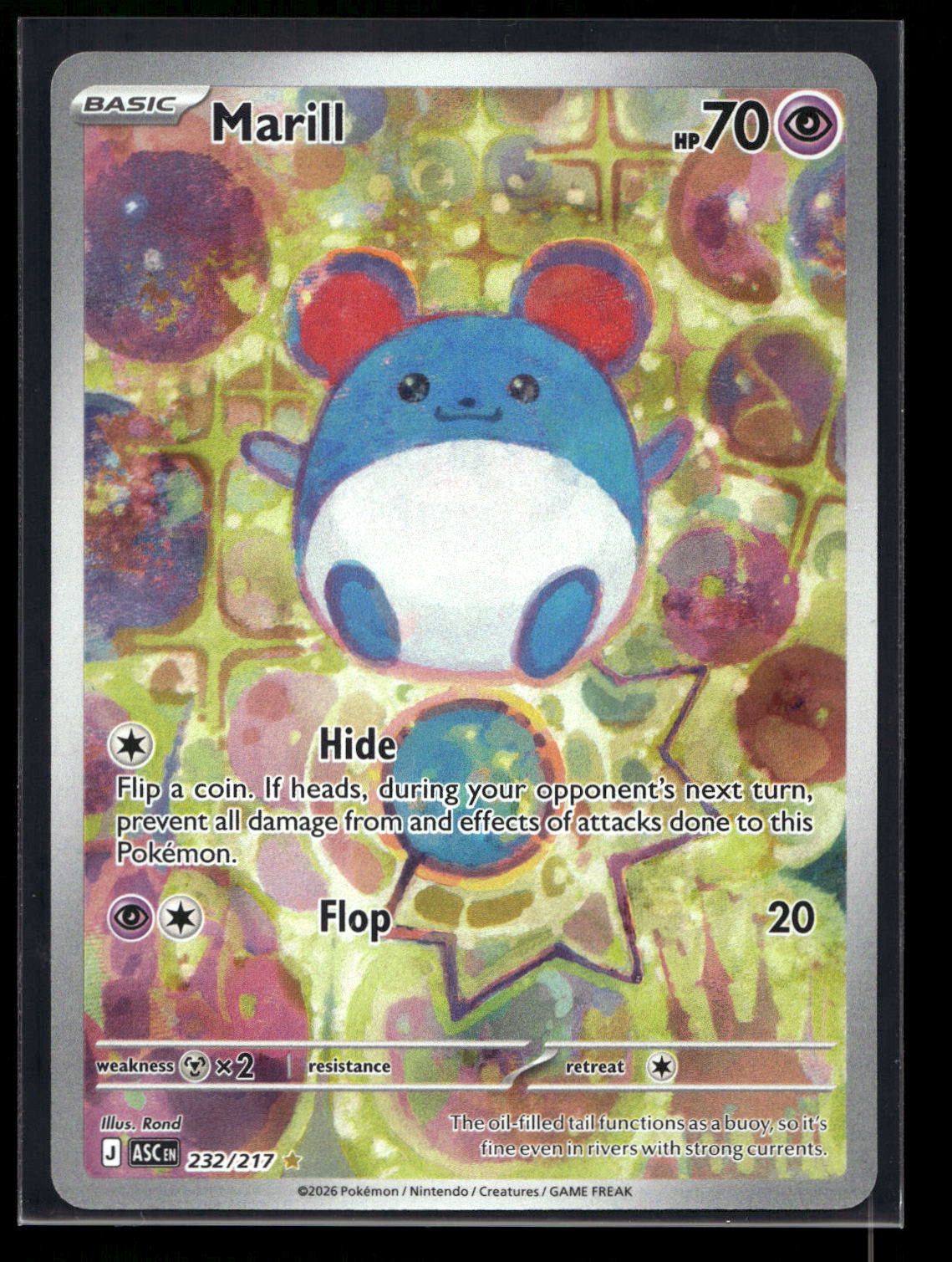 Marill 232/217 - Ascended Heroes - Illustration Rare