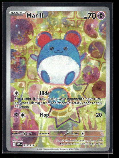 Marill 232/217 - Ascended Heroes - Illustration Rare