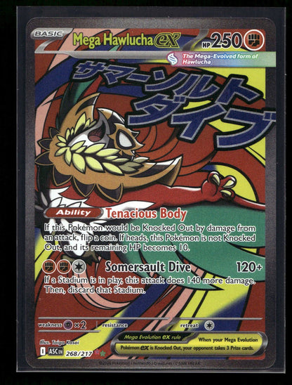Mega Hawlucha ex 268/217 - Ascended Heroes - Mega Attack Rare