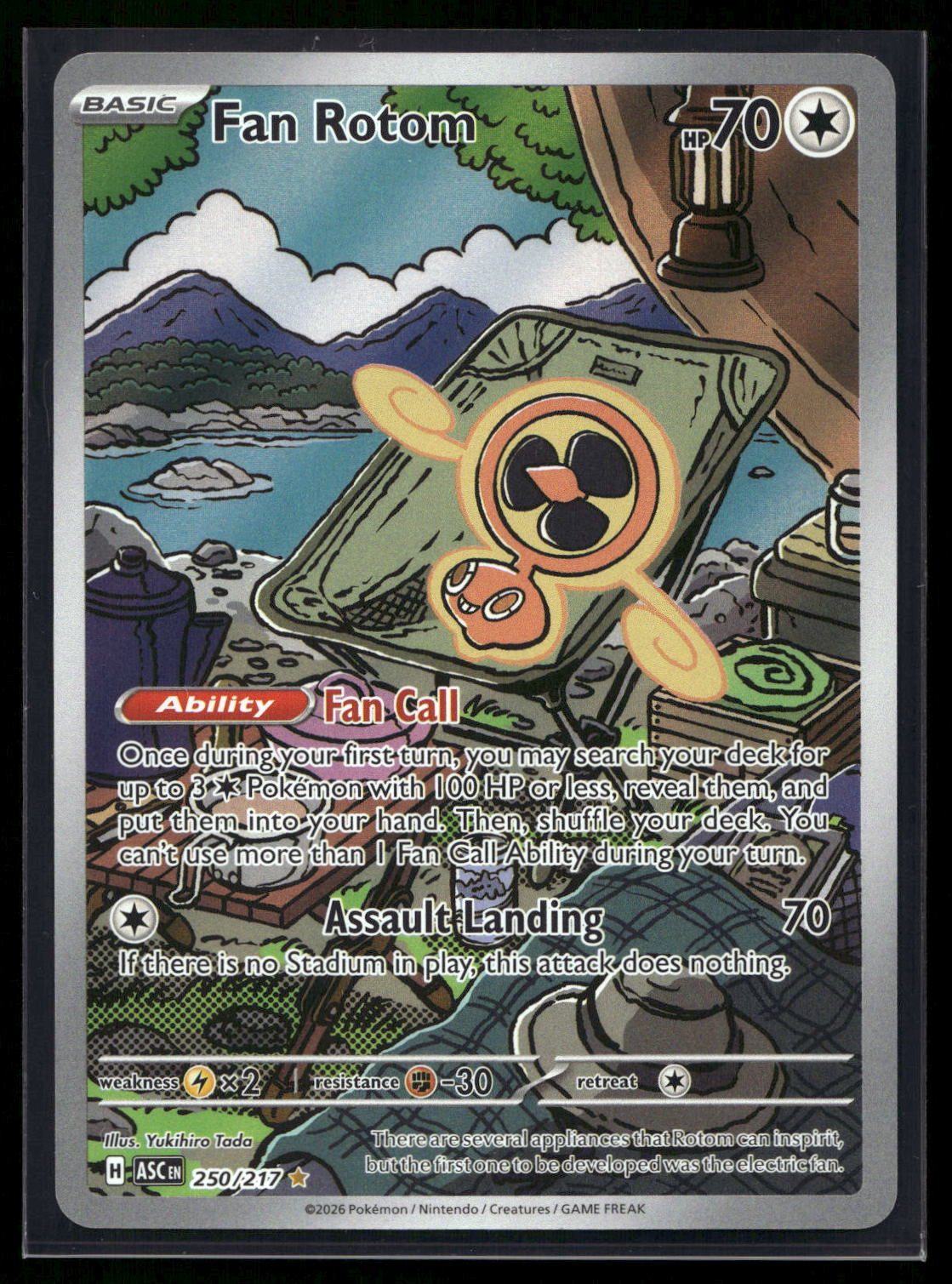 Fan Rotom 250/217 - Ascended Heroes - Illustration Rare