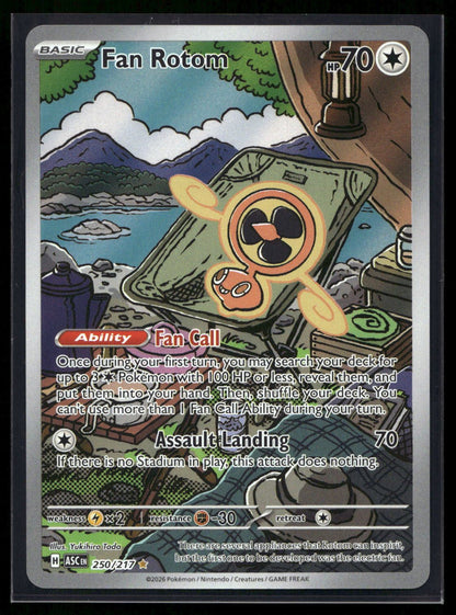 Fan Rotom 250/217 - Ascended Heroes - Illustration Rare