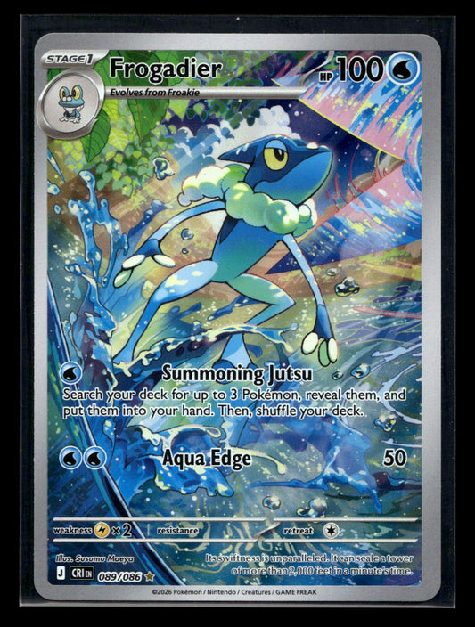 Frogadier 089/086 - Chaos Rising - Illustration Rare