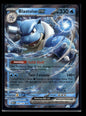 Blastoise ex 009/165 - 151 - Double Rare