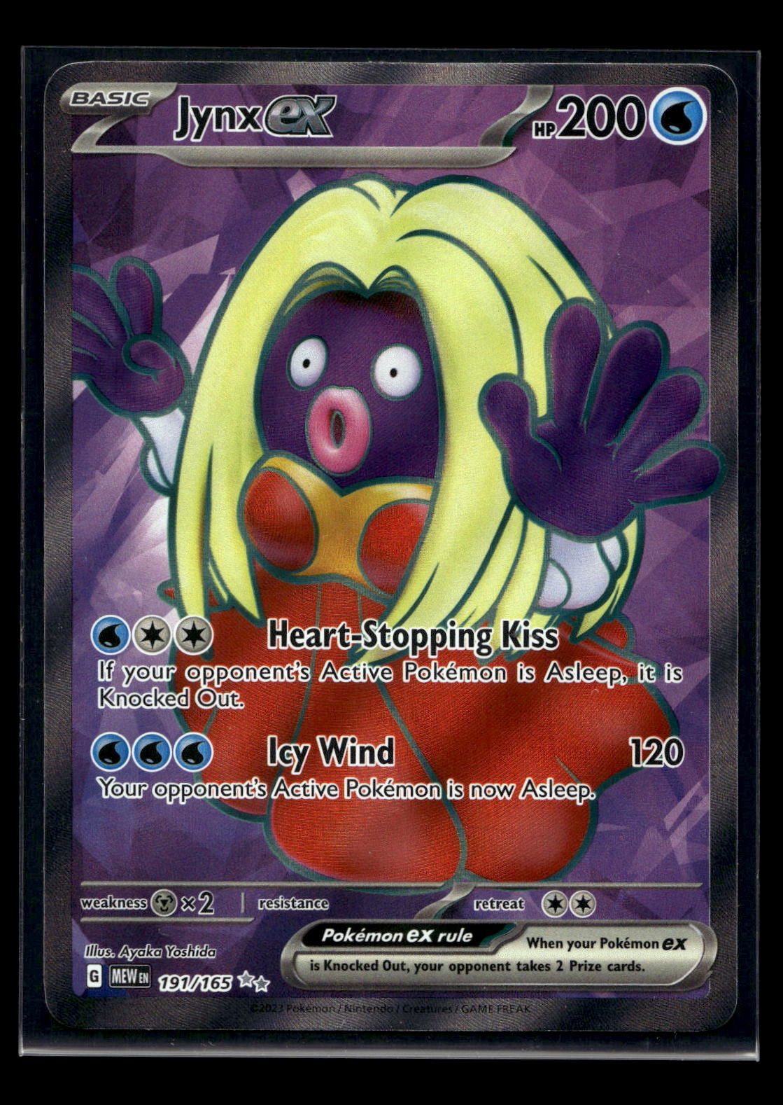 Jynx ex 191/165 - 151 - Ultra Rare
