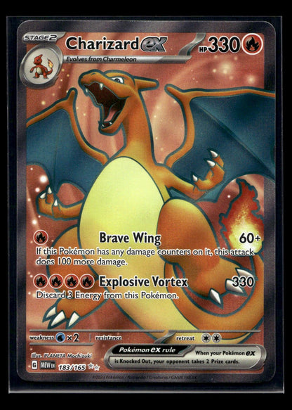 Charizard ex 183/165 - 151 - Ultra Rare