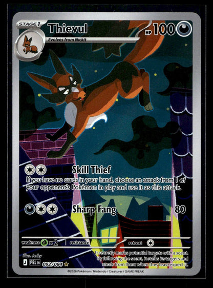 Thievul 092/084 - Pitch Black - Illustration Rare