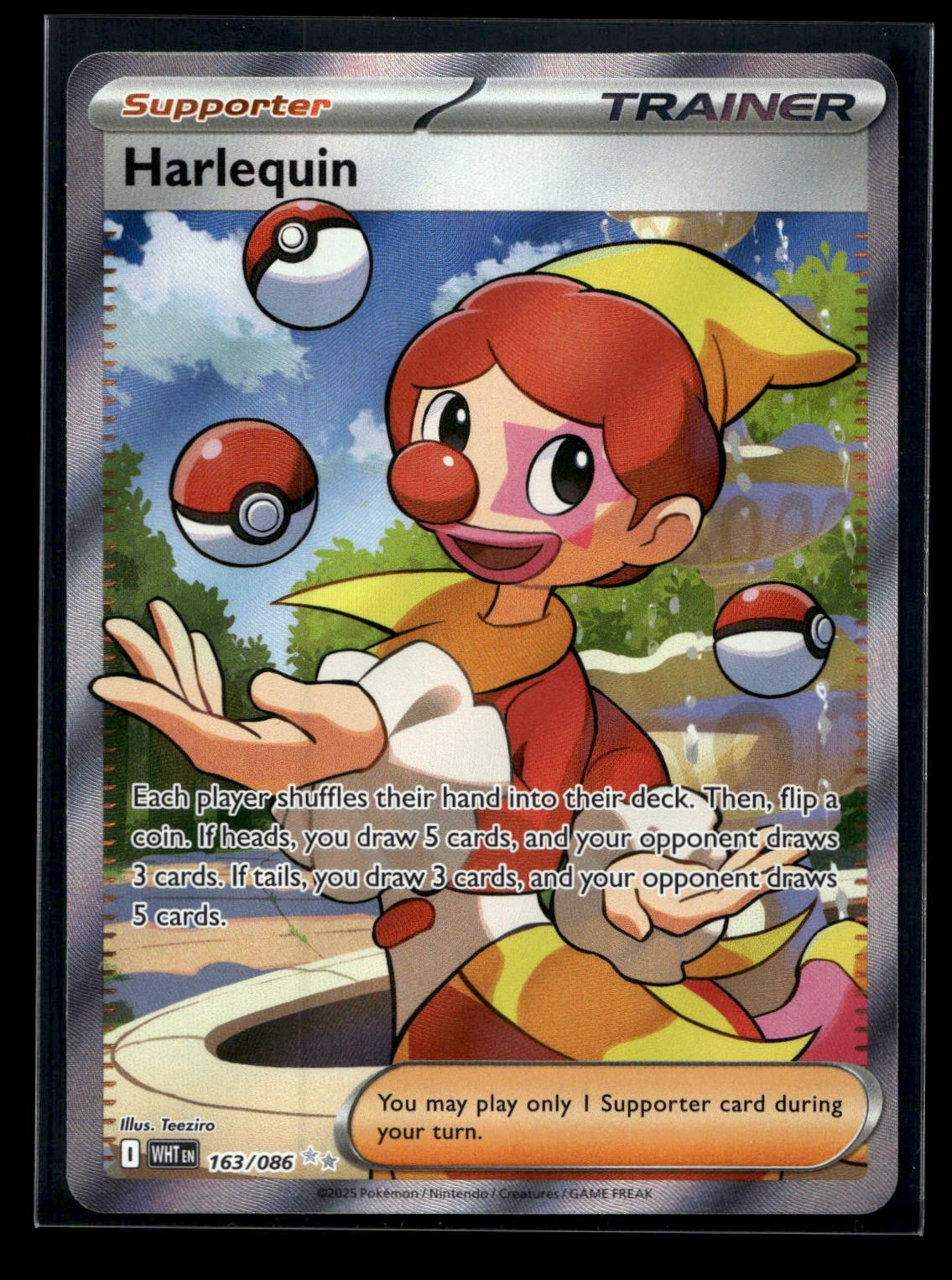 Harlequin 163/086 - White Flare - Ultra Rare