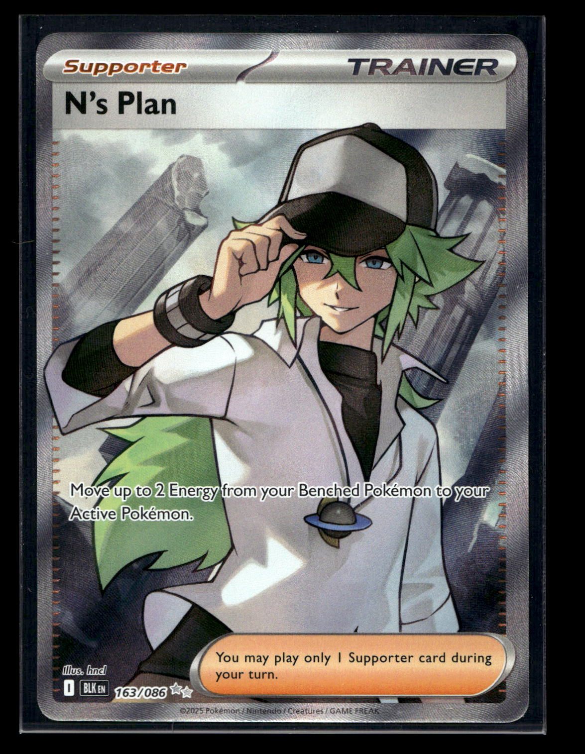 N's Plan 163/086 - Black Bolt - Ultra Rare