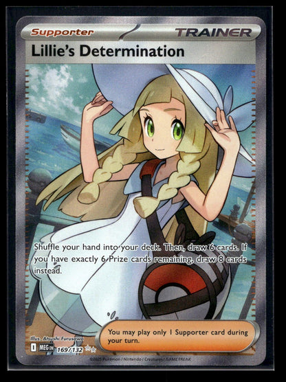 Lillie's Determination 169/132 - Mega Evolution - Ultra Rare
