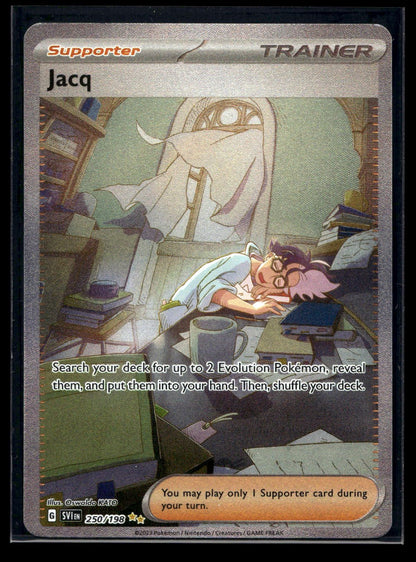 Jacq 250/198 - Scarlet & Violet - Special Illustration Rare