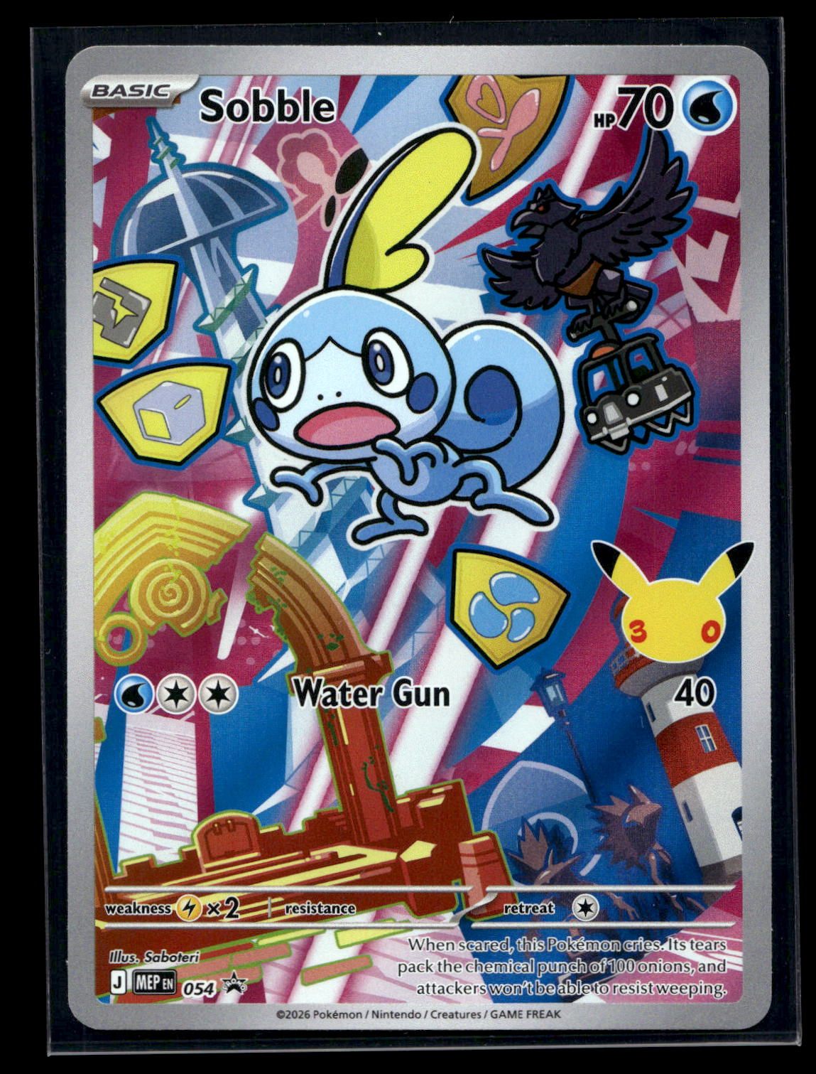 Sobble 054 - Mega Evolution Black Star Promos - Promo