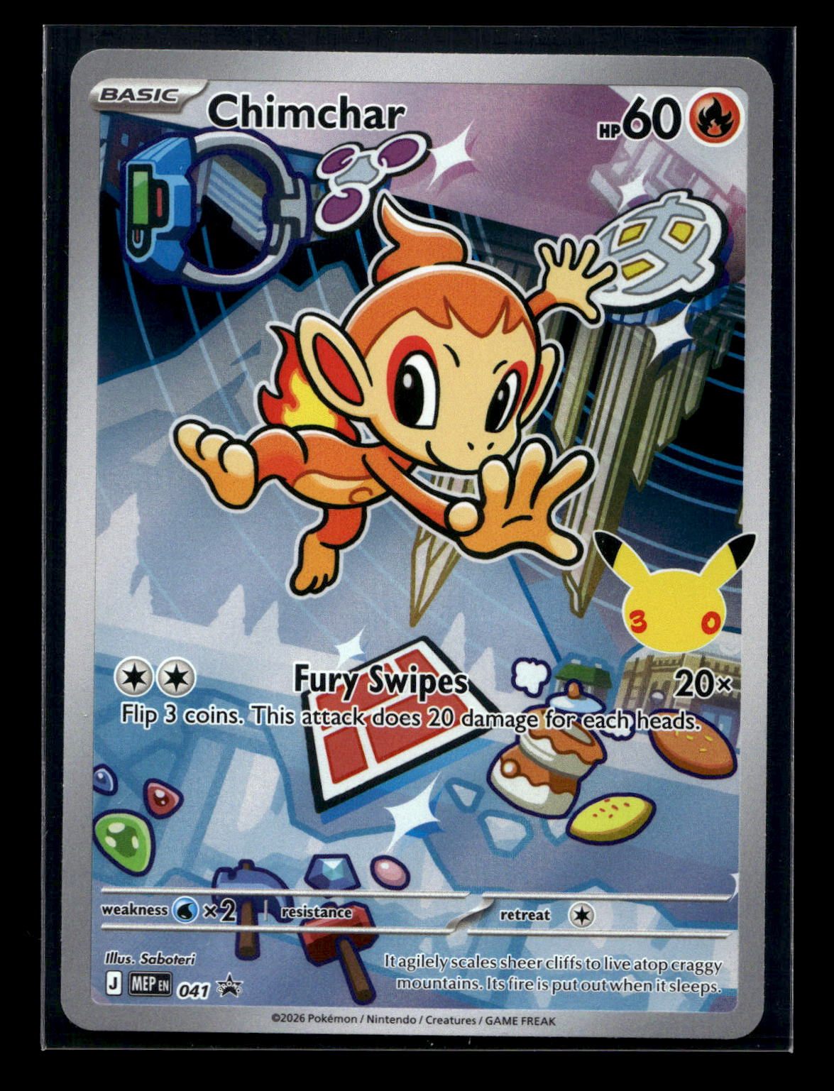 Chimchar 041 - Mega Evolution Black Star Promos - Promo
