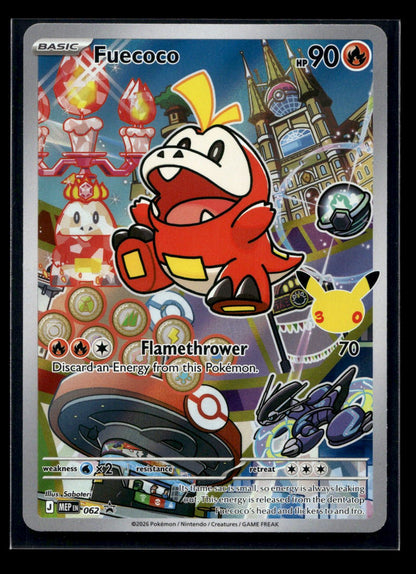 Fuecoco 062 - Mega Evolution Black Star Promos - Promo