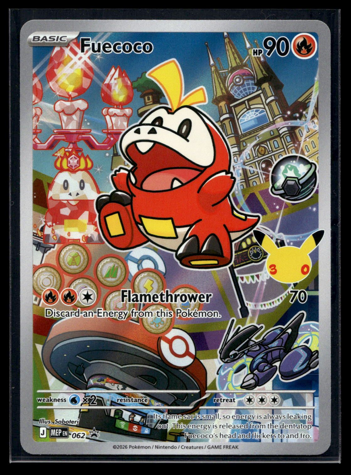 Fuecoco 062 - Mega Evolution Black Star Promos - Promo